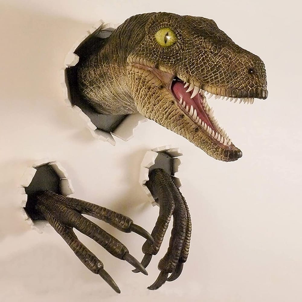3d-dinosaur-wall-sculpture-velociraptor